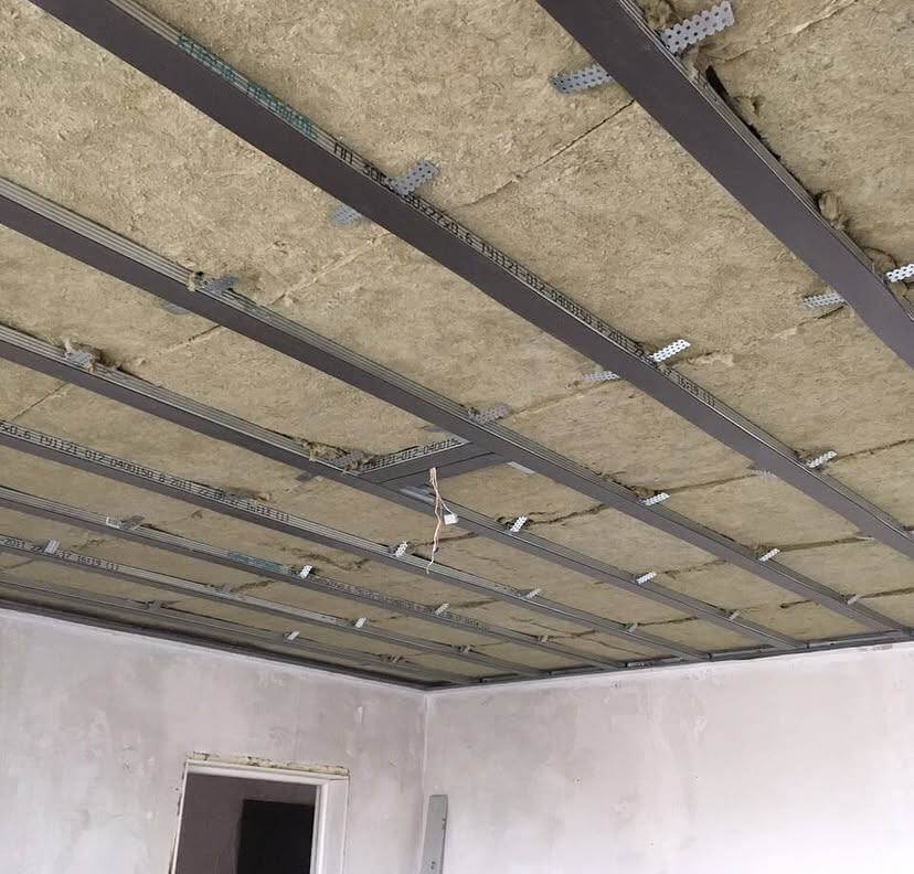 Вата для шумоизоляции потолка в квартире